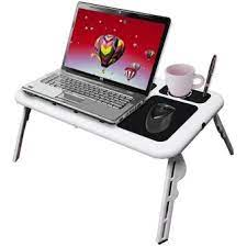 Portable Laptop Table Desk, Adjustable Height E-Table