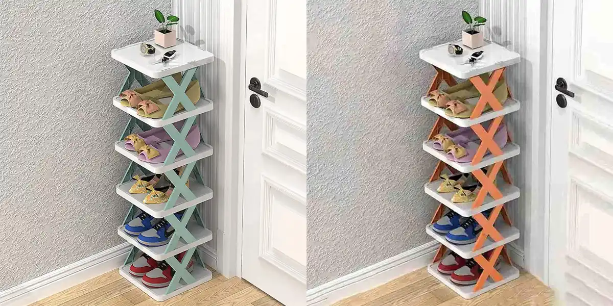 6 layer shoe rack