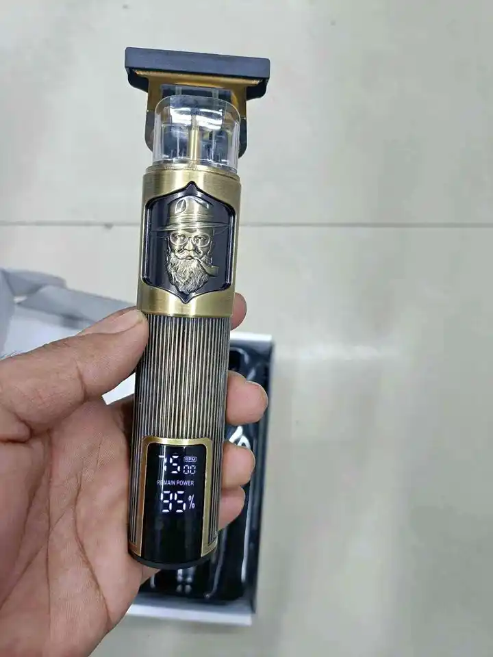 T 12 Hair Trimmer Rechargeable High Quality With Digital Display)