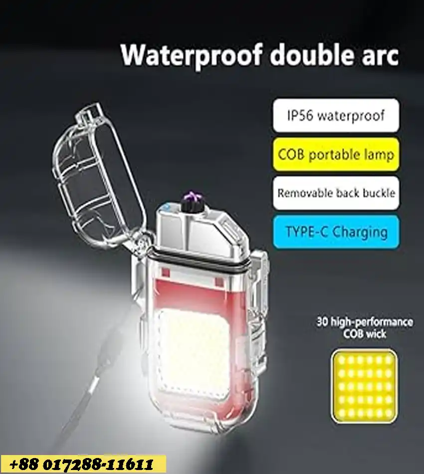 Arc Cigaratte lighter IP56 (flash Light)