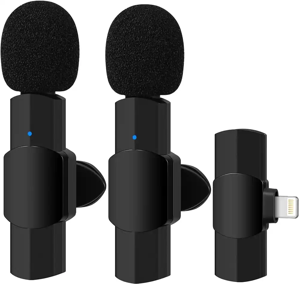 K9 wireless double microphone