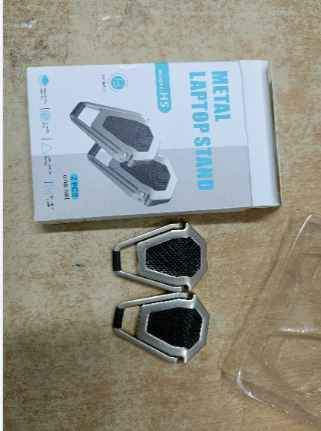 Portable Mini Metal Laptop Stand (2 Pcs)