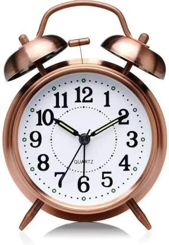 Twin bell alarm clock