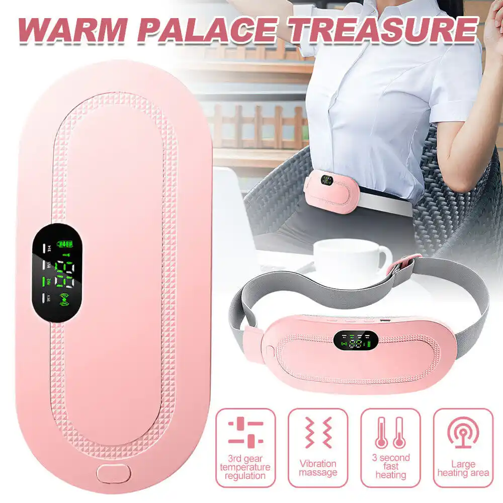 Heating pad for Period Cramps & Vibration sliming Massage belt