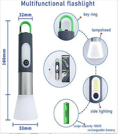 Rechargeable touch Light (multifunctional)