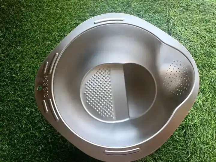 Rice Washing Strainer Bowl