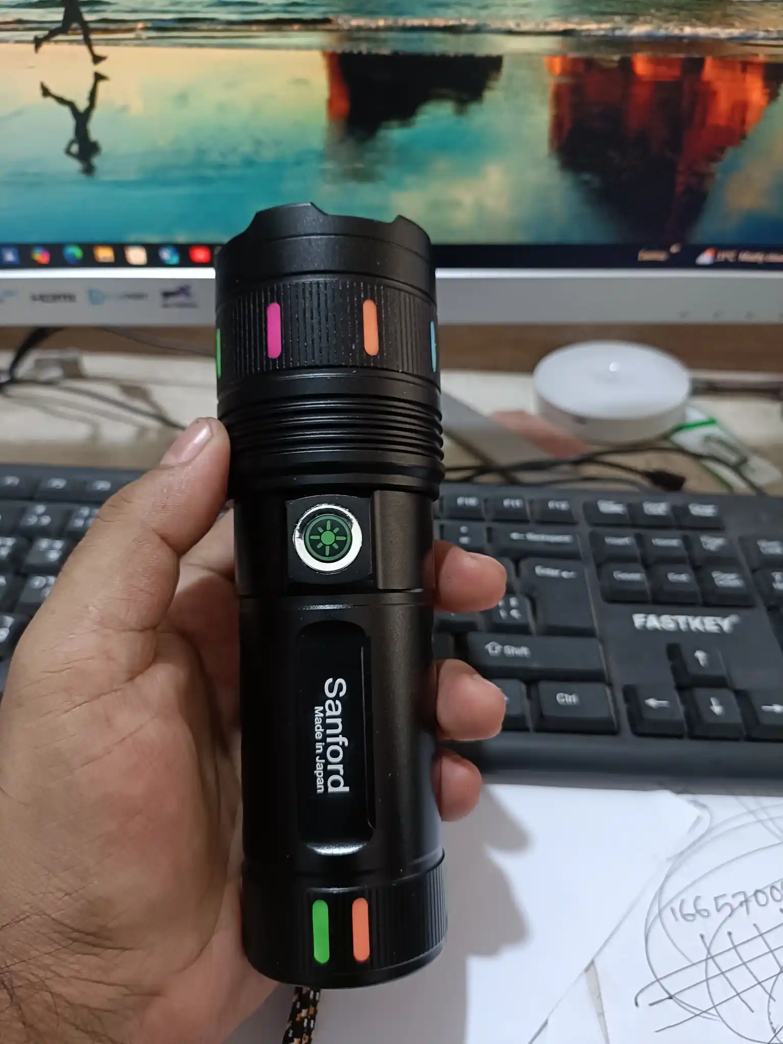 Sanford Super Bright Flashlight – White Laser LED