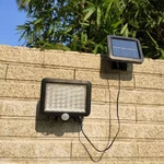 Solar 56 lights split sensor wall Lamp